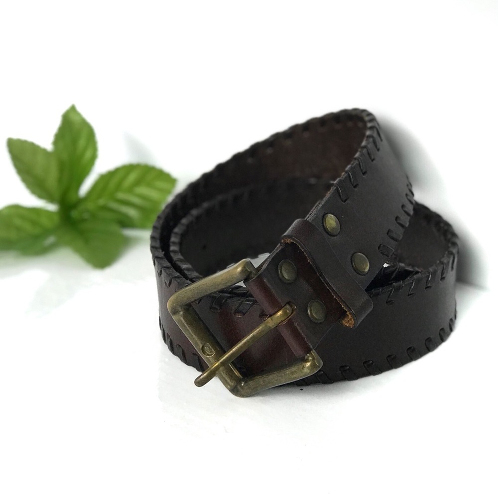 Banana Republic genuine Italian leather belt 32